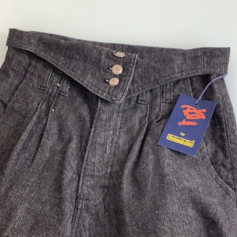 Vintage Panhandle Slim rib cage roll down high waist flat front jeans SZ 5/6 NWT